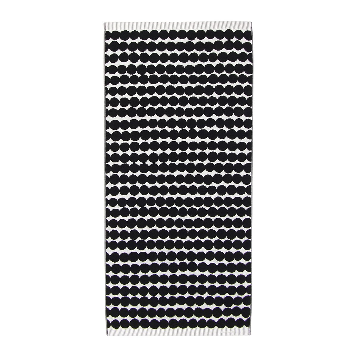 Bilde av Marimekko Räsymatto håndkle svart Badehåndkle 70x150 cm