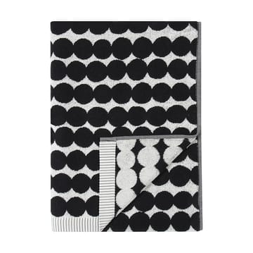 Räsymatto håndkle svart - Badehåndkle 70x150 cm - Marimekko