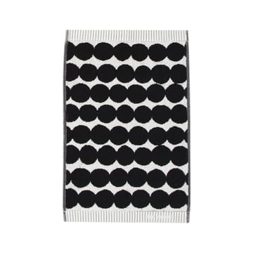 Räsymatto h�åndkle svart - Gjestehåndkle 30x50 cm - Marimekko