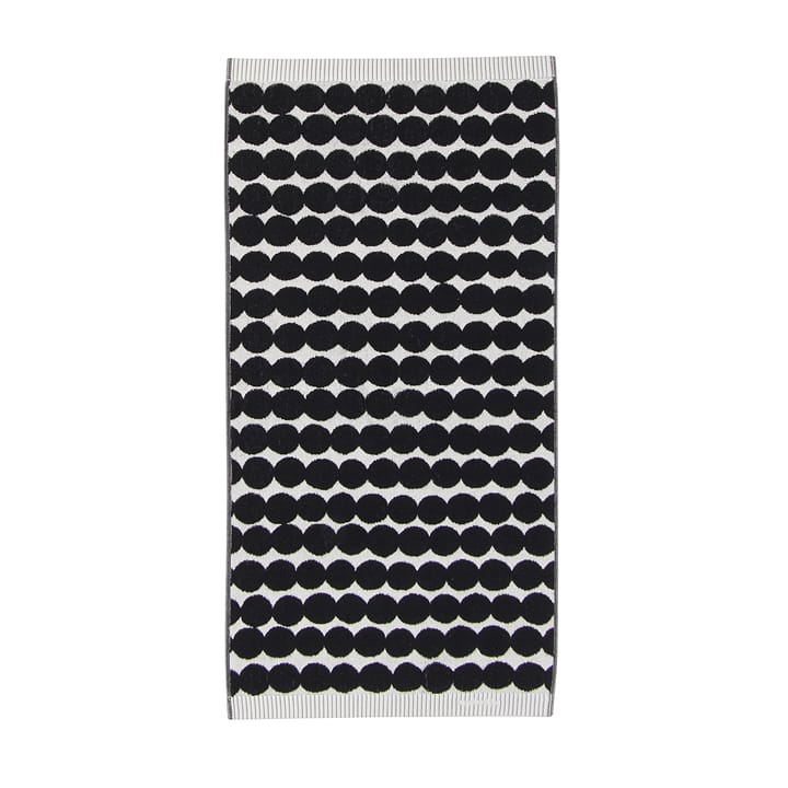Räsymatto håndkle svart - Håndkle 50x100 cm - Marimekko