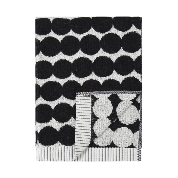 Räsymatto håndkle svart - Håndkle 50x100 cm - Marimekko