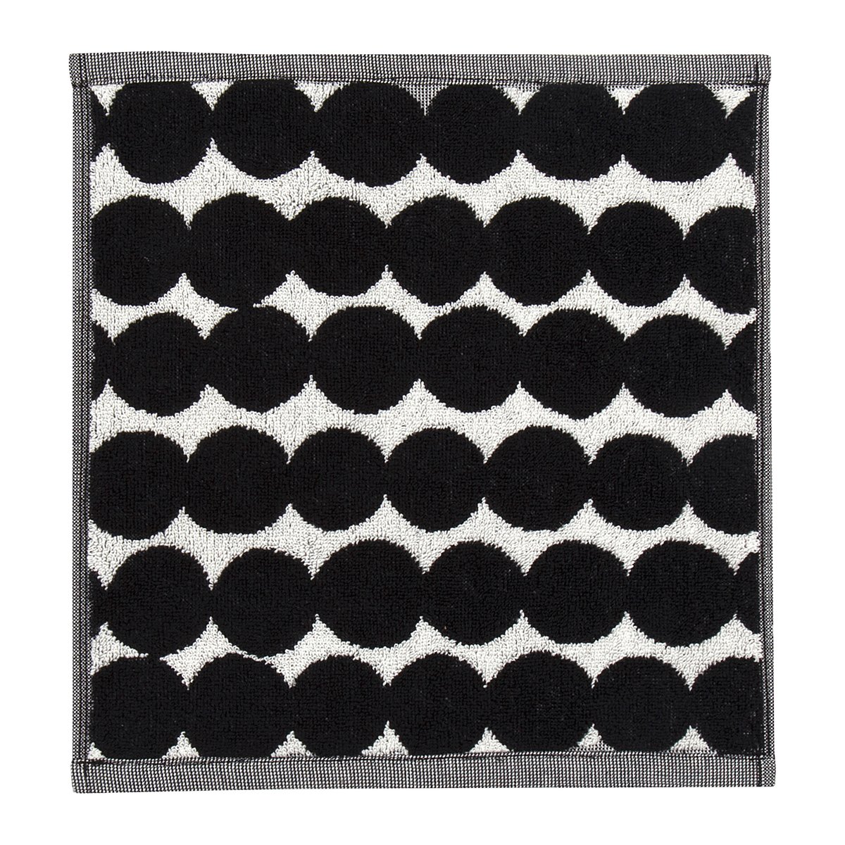 Bilde av Marimekko Räsymatto håndkle svart Minihåndkle 30 x 30 cm