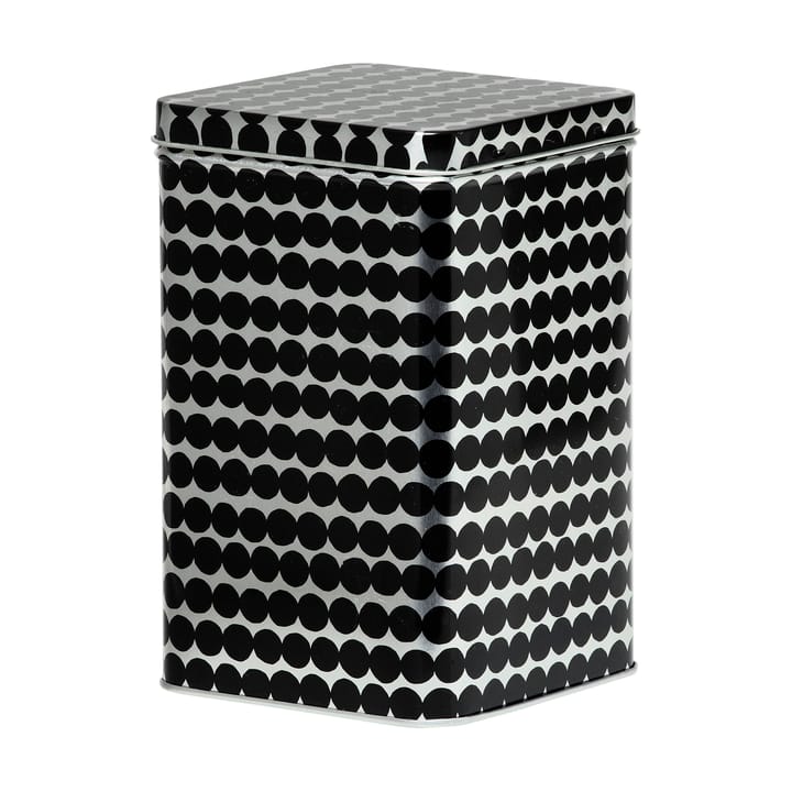 Räsymatto oppbevaringsboks 17,5 cm - Grå-svart - Marimekko