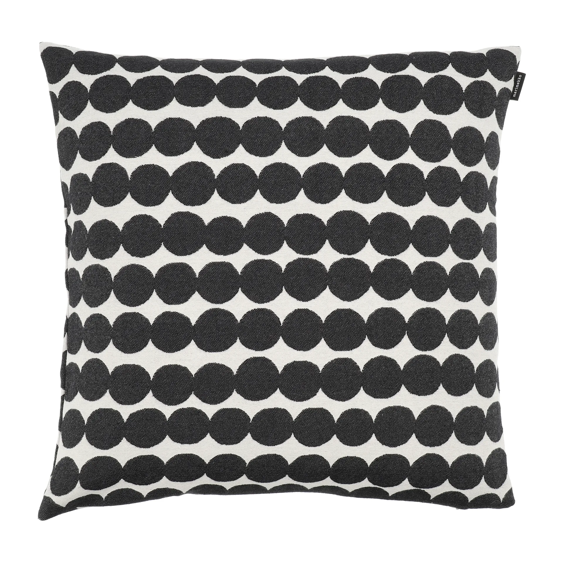 Räsymatto putevar 50x50 cm, Hvit-svart Marimekko