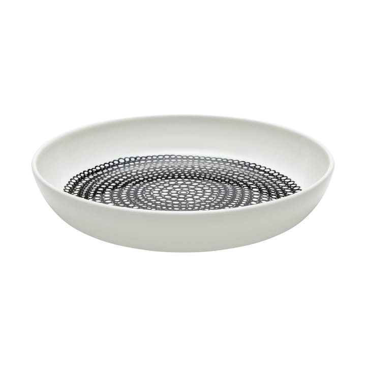 Räsymatto tallerken Ø20,5 cm - Hvit-svart - Marimekko