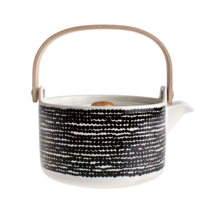 Räsymatto tekanne - Svart-hvit - Marimekko