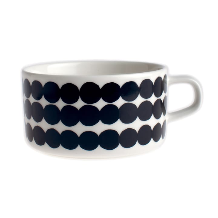 Räsymatto tekopp 25 cl - svart-hvit - Marimekko