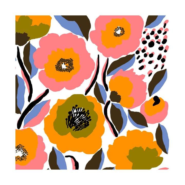 Rosarium serviett 33x33 cm 20-pk - White - Marimekko