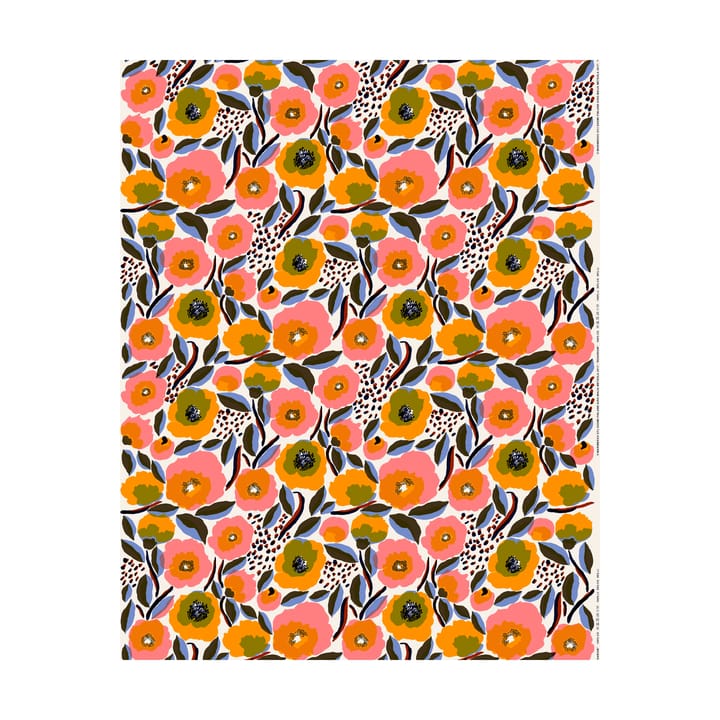 Rosarium voksduk - White-red-yellow-blue - Marimekko