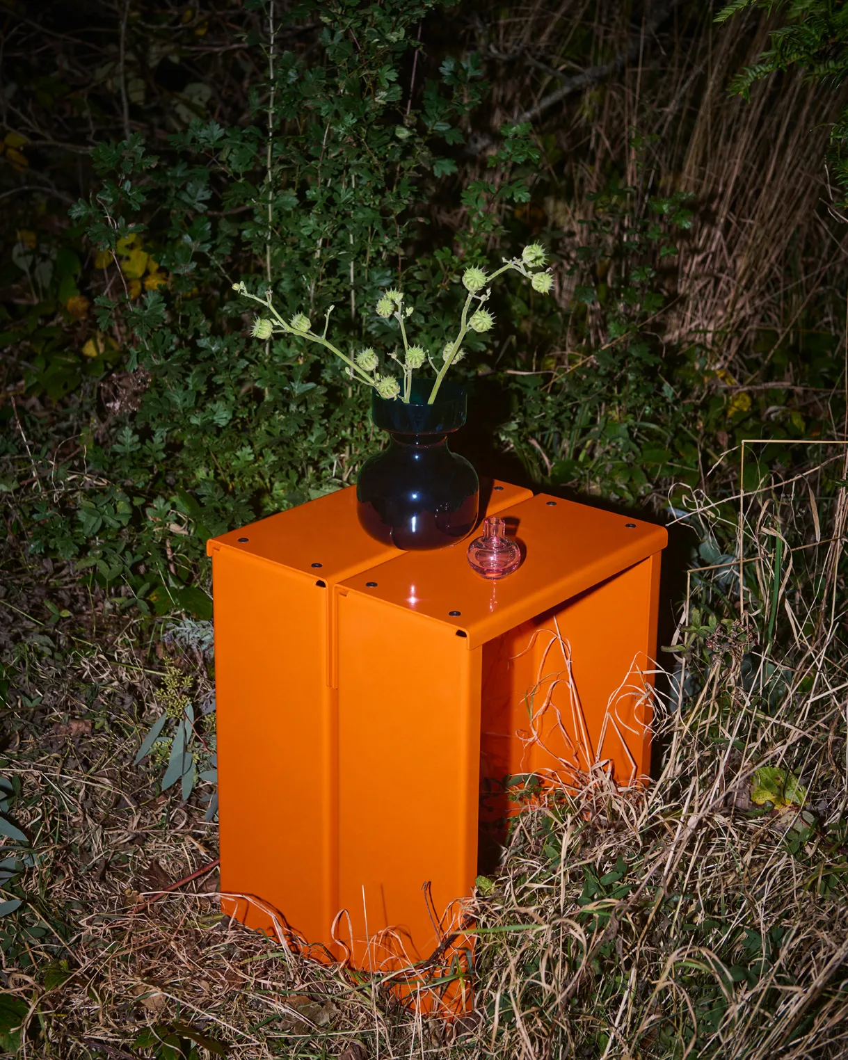 Säkki vase 16,5 cm, Midnight blue Marimekko