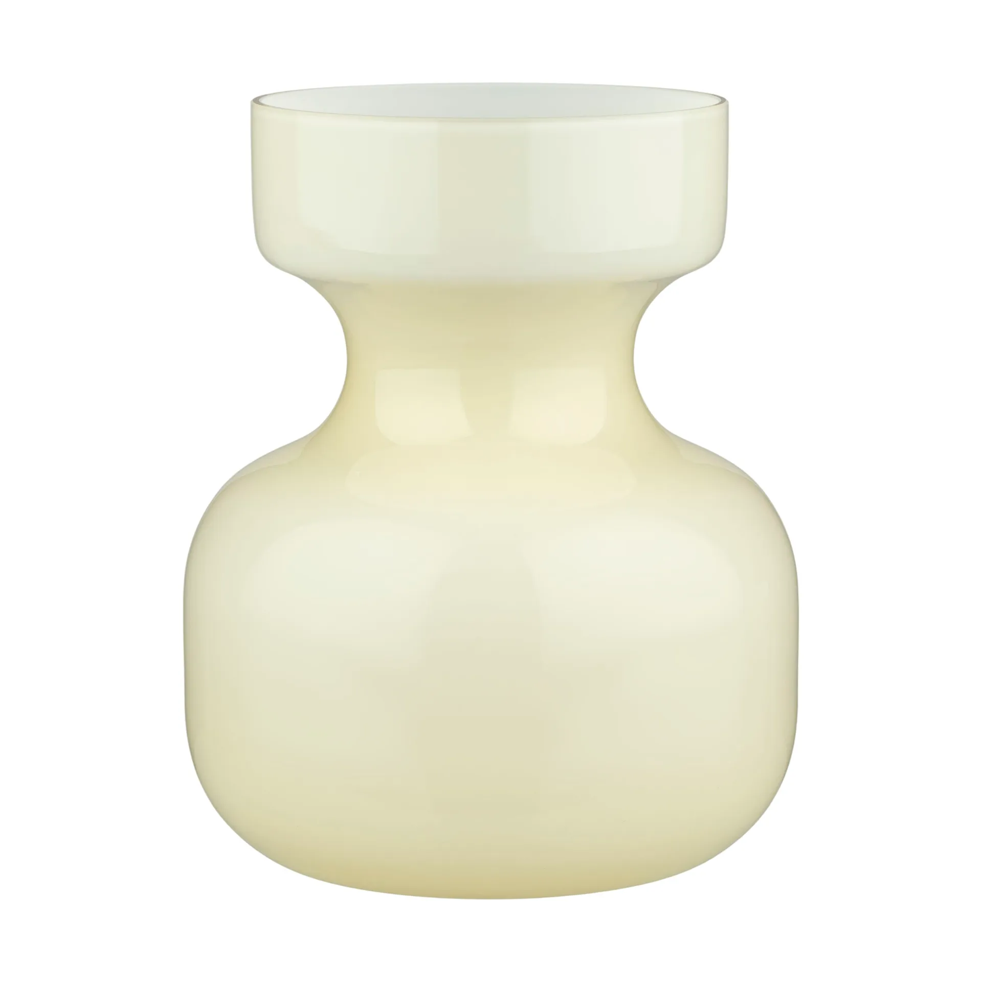 Säkki vase 16,5 cm, Opaque white asparges Marimekko