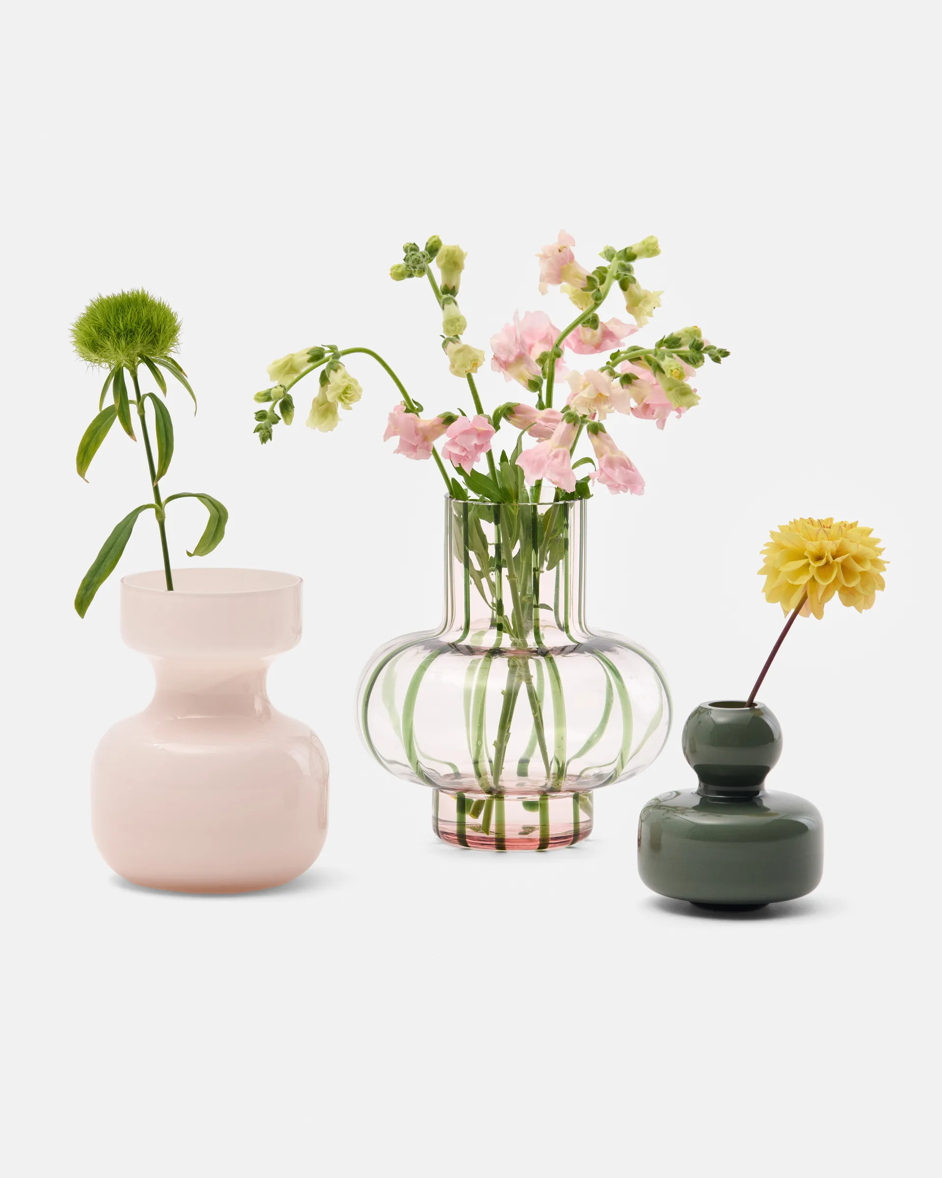 Säkki vase 16,5 cm, Powder Marimekko