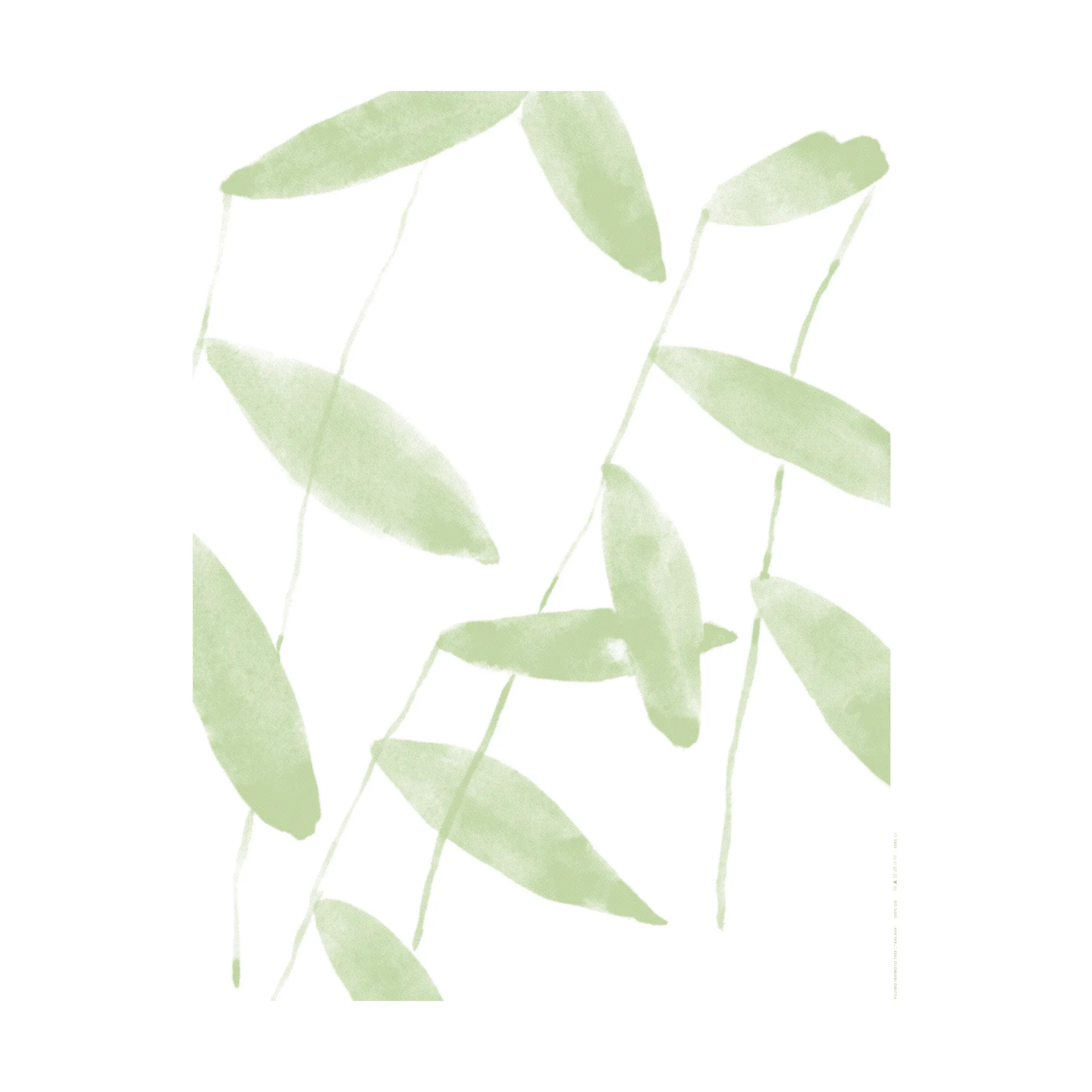 Salava linstoff, Green Marimekko