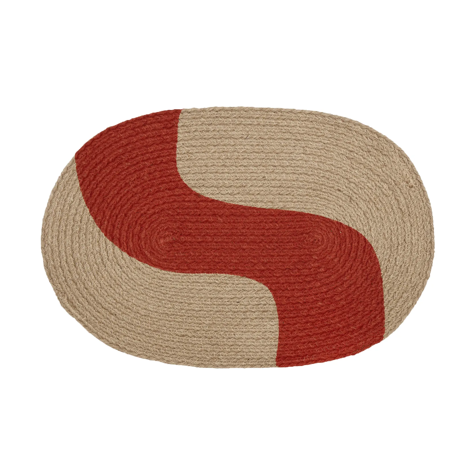 Seireeni spisebrikke 31 x 45 cm, Jute-red Marimekko