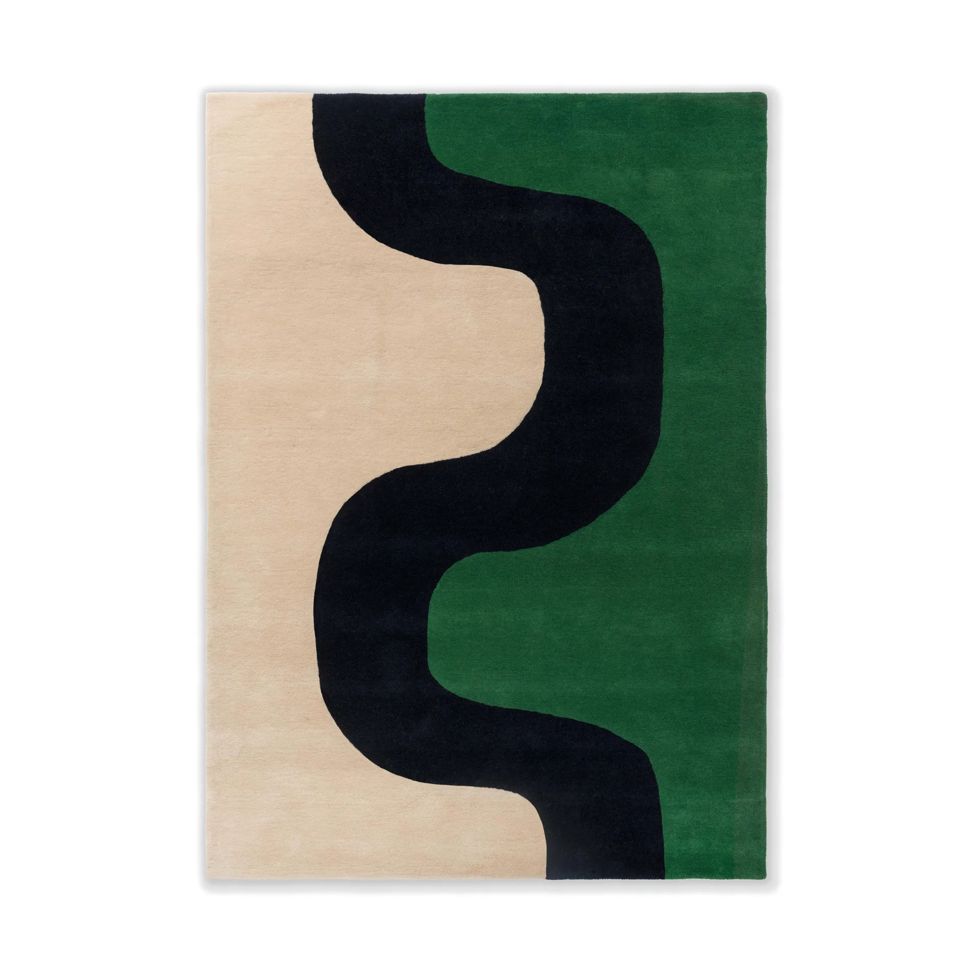 Seireeni ullteppe, Green, 170x240 cm Marimekko