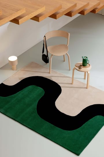 Seireeni ullteppe - Green, 170x240 cm - Marimekko