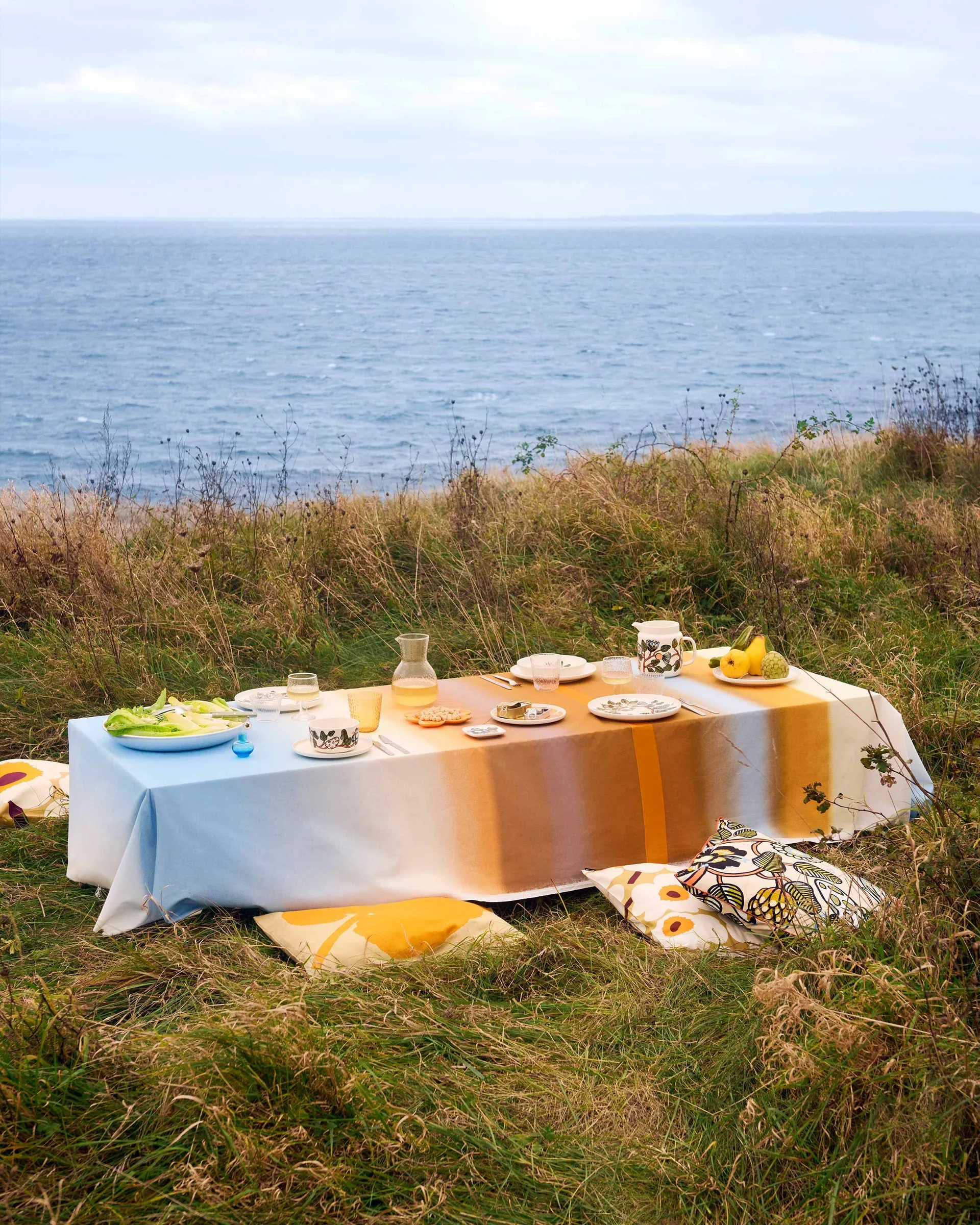 Selänne stoff, Beige Marimekko