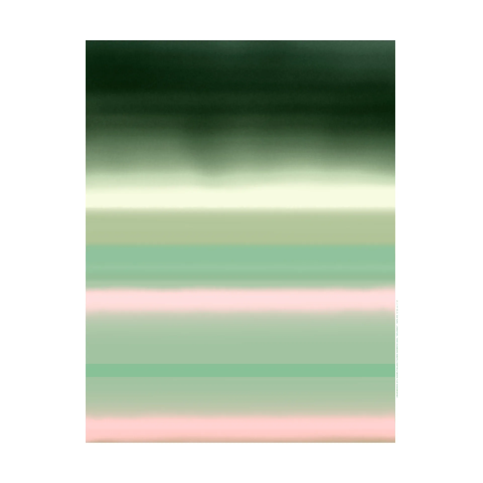 Selänne stoff, Grønn Marimekko