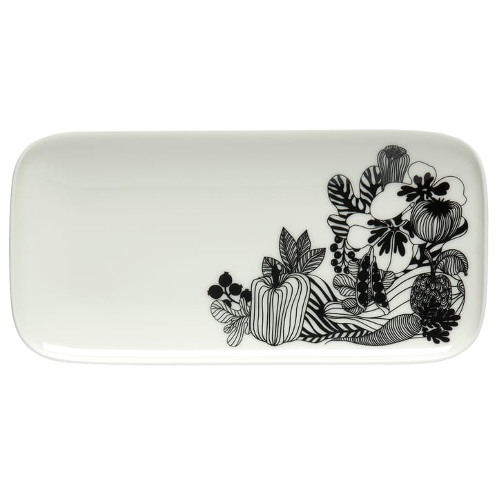 Siirtolapuutarha fat 24,5x12 cm, svart-hvit Marimekko