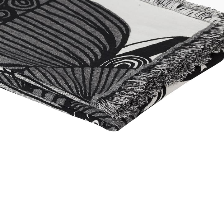 Siirtolapuutarha pledd 130x180 cm, Off white-svart Marimekko
