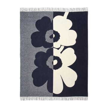 Suur Unikko pledd 130 x 170 cm - Mørkeblå-sand-offwhite-gull - Marimekko