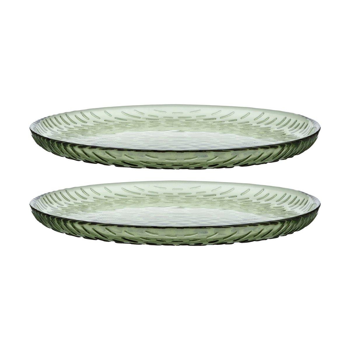 Marimekko Syksy assiett Ø17 cm 2-pk, glass Olive