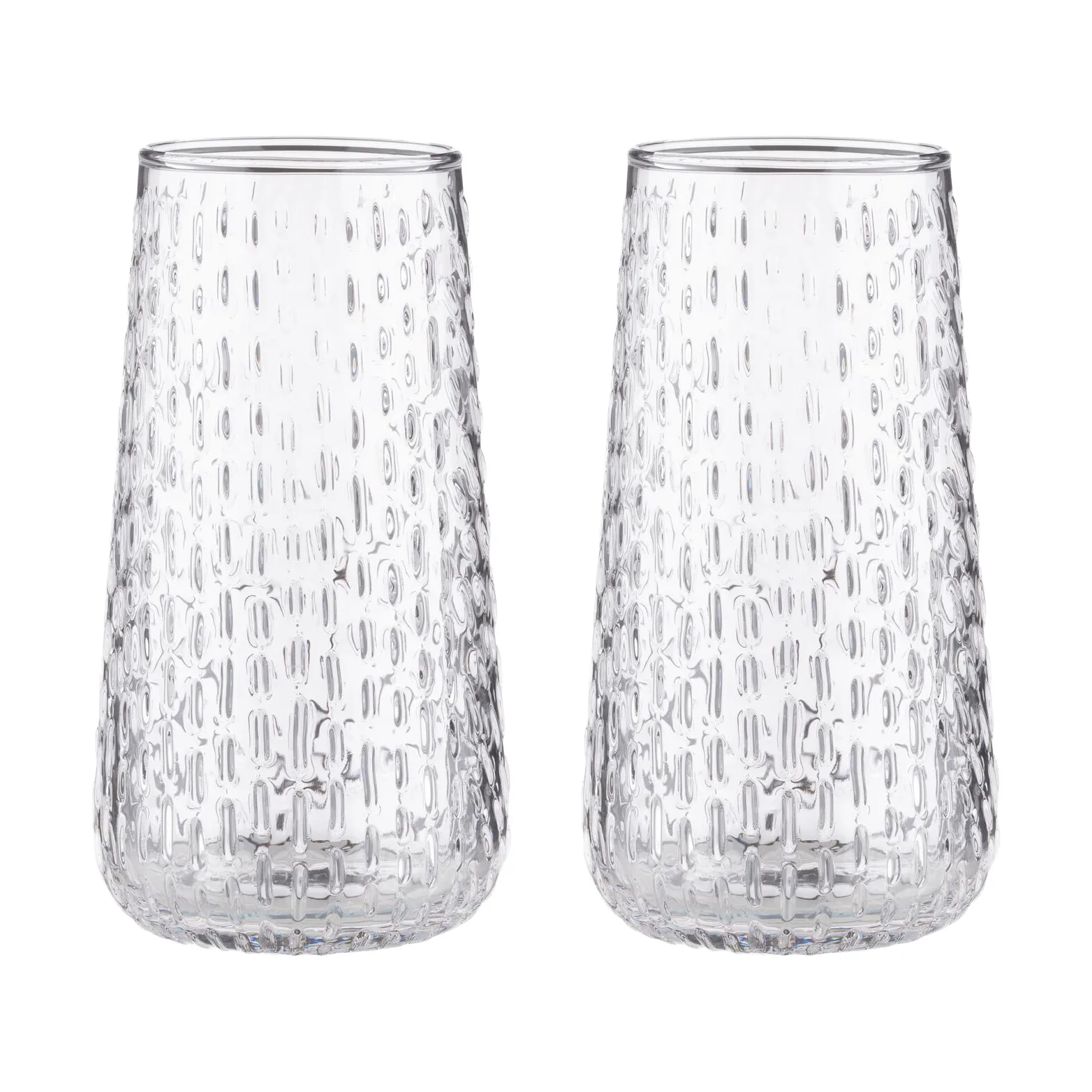Syksy long tumbler glass 2-pakning, Clear Marimekko