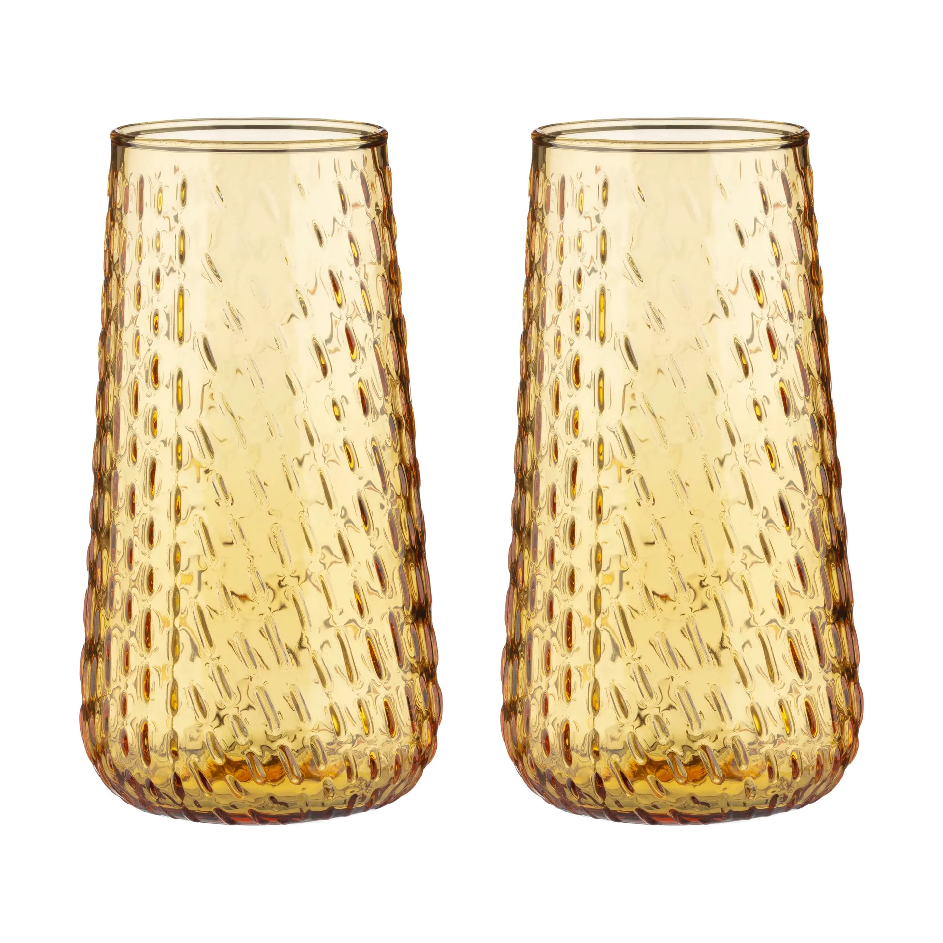 Syksy long tumbler glass 2-pakning, Honey Marimekko