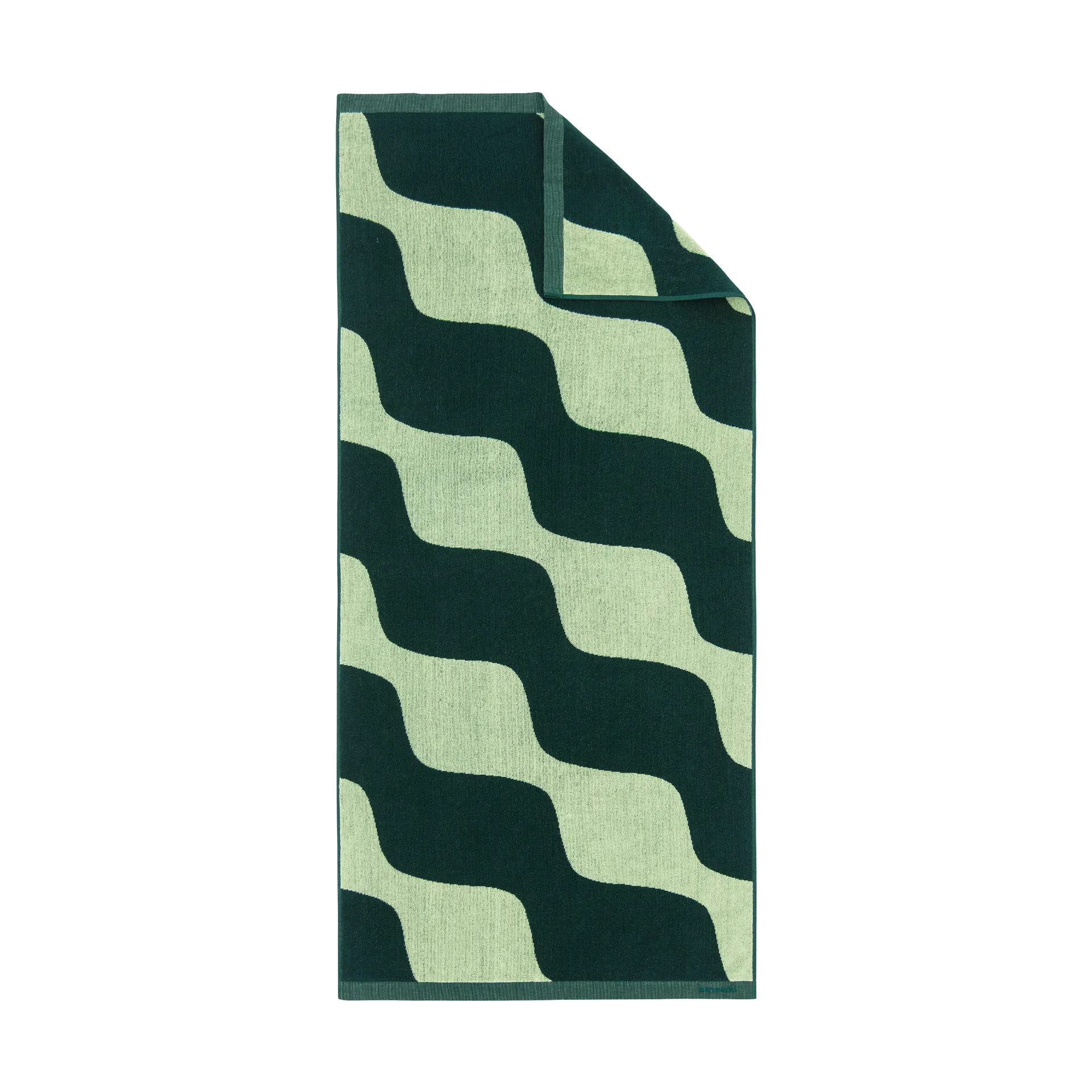 Taifuuni badehåndkle 70x150 cm, Pear-dark green Marimekko