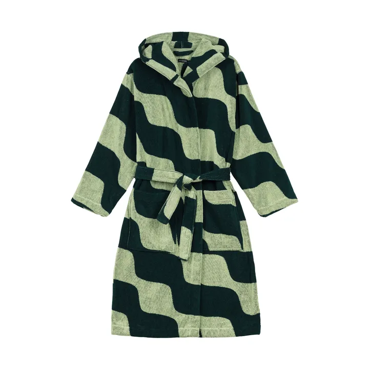 Taifuuni badekåpe bomull - Pear-dark green, L - Marimekko