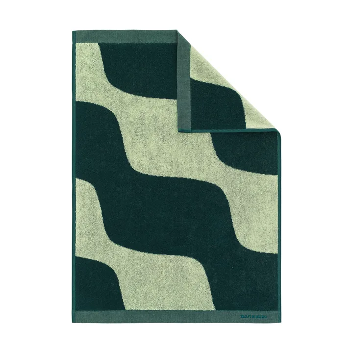 Taifuuni håndkle 50x70 cm - Pear-dark green - Marimekko