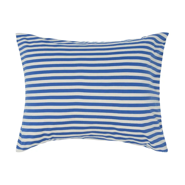 Tasaraita putetrekk 50x60 cm - Off white-blue - Marimekko