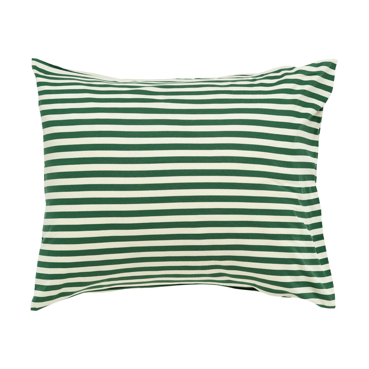 Bilde av Marimekko Tasaraita putetrekk 50x60 cm Off white-dark green