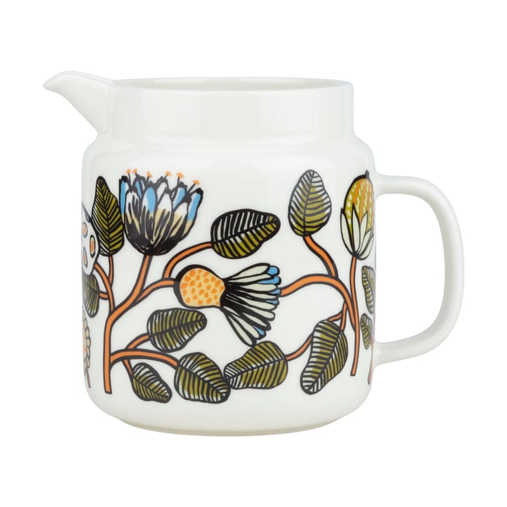 Tiara kanne - White-warm orange-green - Marimekko