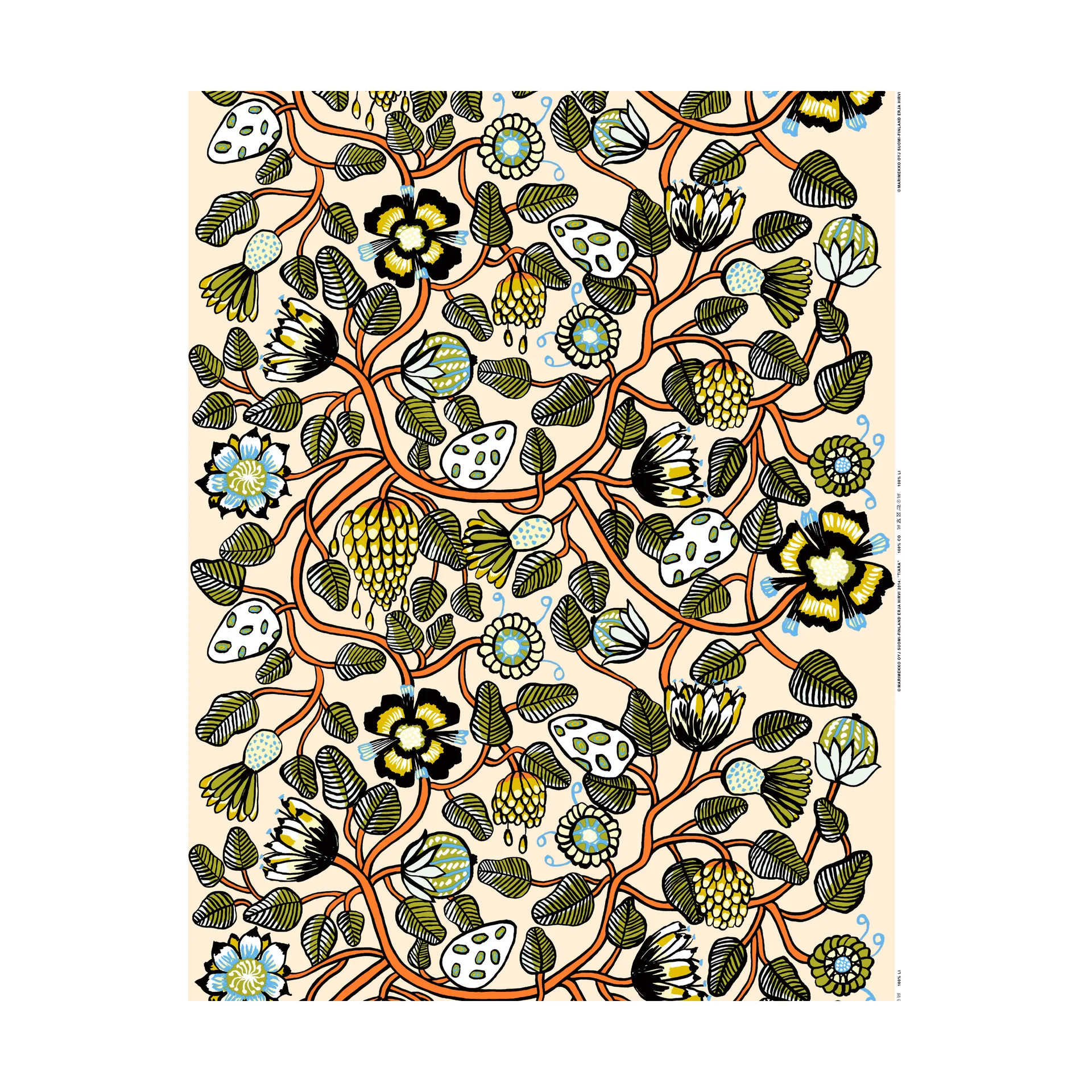 Tiara tekstil, Beige Marimekko