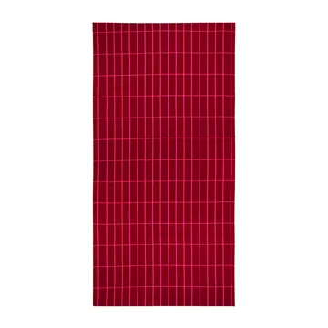 Tiiliskivi duk 140 x 280 cm - Rød-rosa - Marimekko