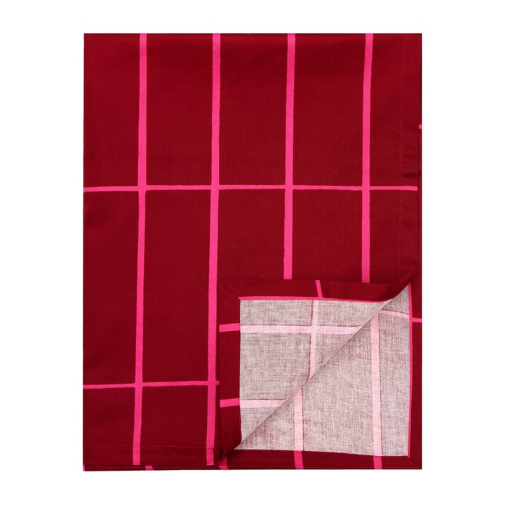 Tiiliskivi duk 140 x 280 cm, Rød-rosa Marimekko