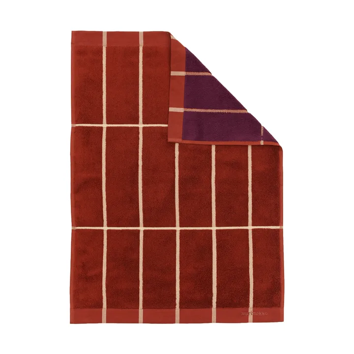 Tiiliskivi håndkle 50x70 cm - Brick-plomme-høy - Marimekko
