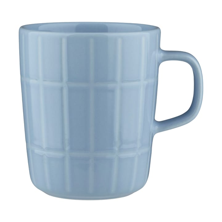 Tiiliskivi kopp 25 cl, Light blue-off white Marimekko