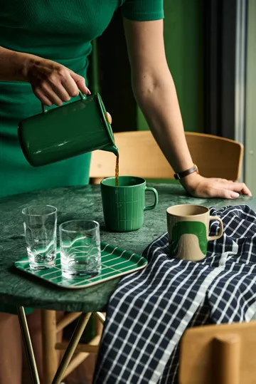 Tiiliskivi presskanne 0,9 l - Dark green - Marimekko