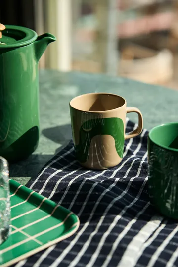 Tiiliskivi presskanne 0,9 l - Dark green - Marimekko