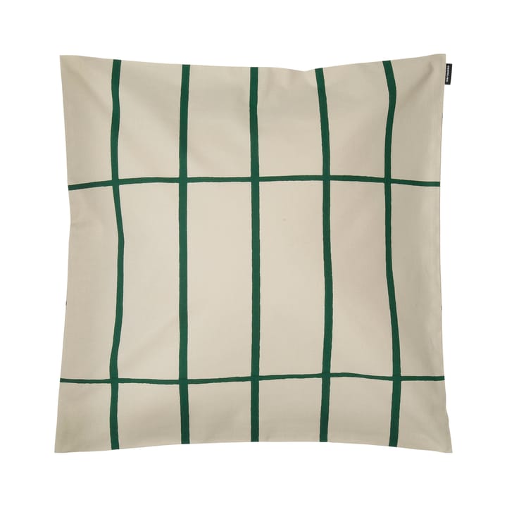 Tiiliskivi putevar 50 x 50 cm - Beige-mørkegrønn - Marimekko