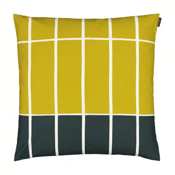 Tiiliskivi putevar 50 x 50 cm - Gul-mørkgrønn - Marimekko