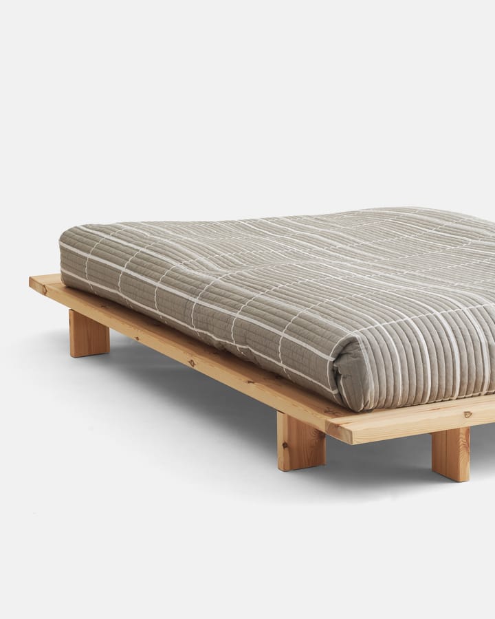 Tiiliskivi sengeteppe 260x260 cm, Sand-off white Marimekko