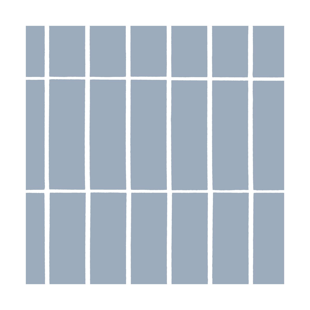 Marimekko Tiiliskivi serviett 33x33 cm 20-pk Blue