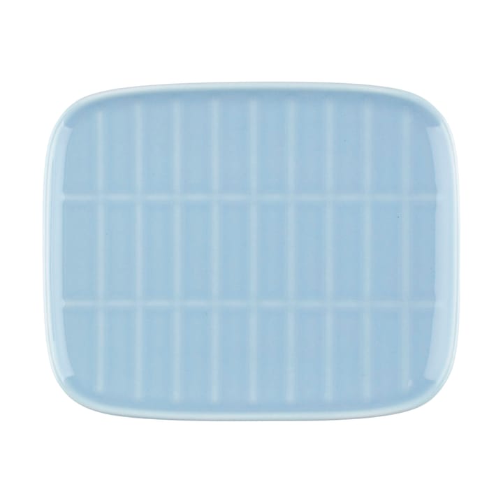 Tiiliskivi tallerken 12 x 15 cm - Light blue - Marimekko