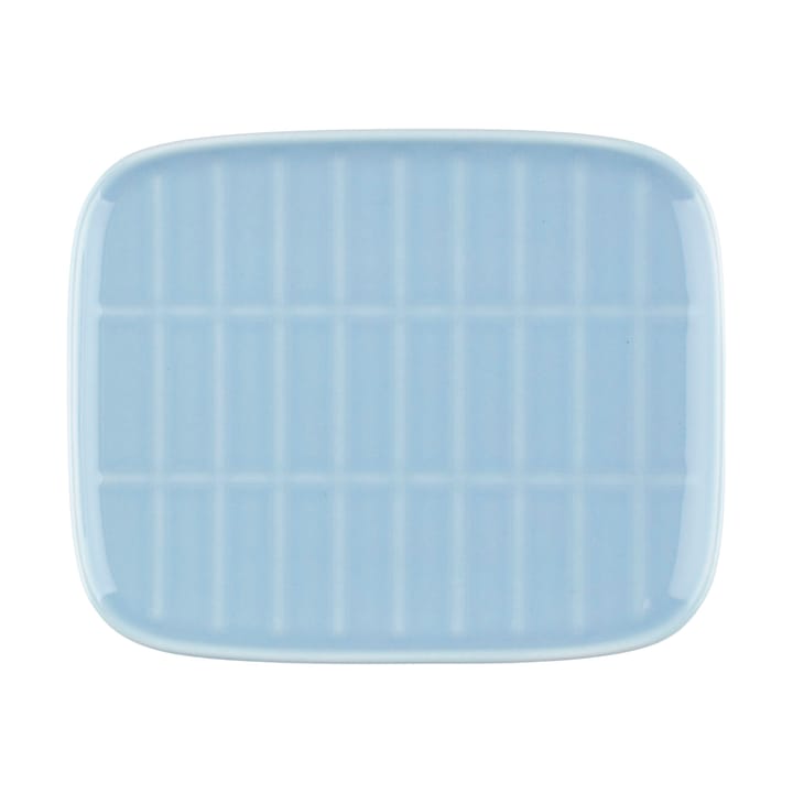 Tiiliskivi tallerken 12 x 15 cm - Light blue - Marimekko