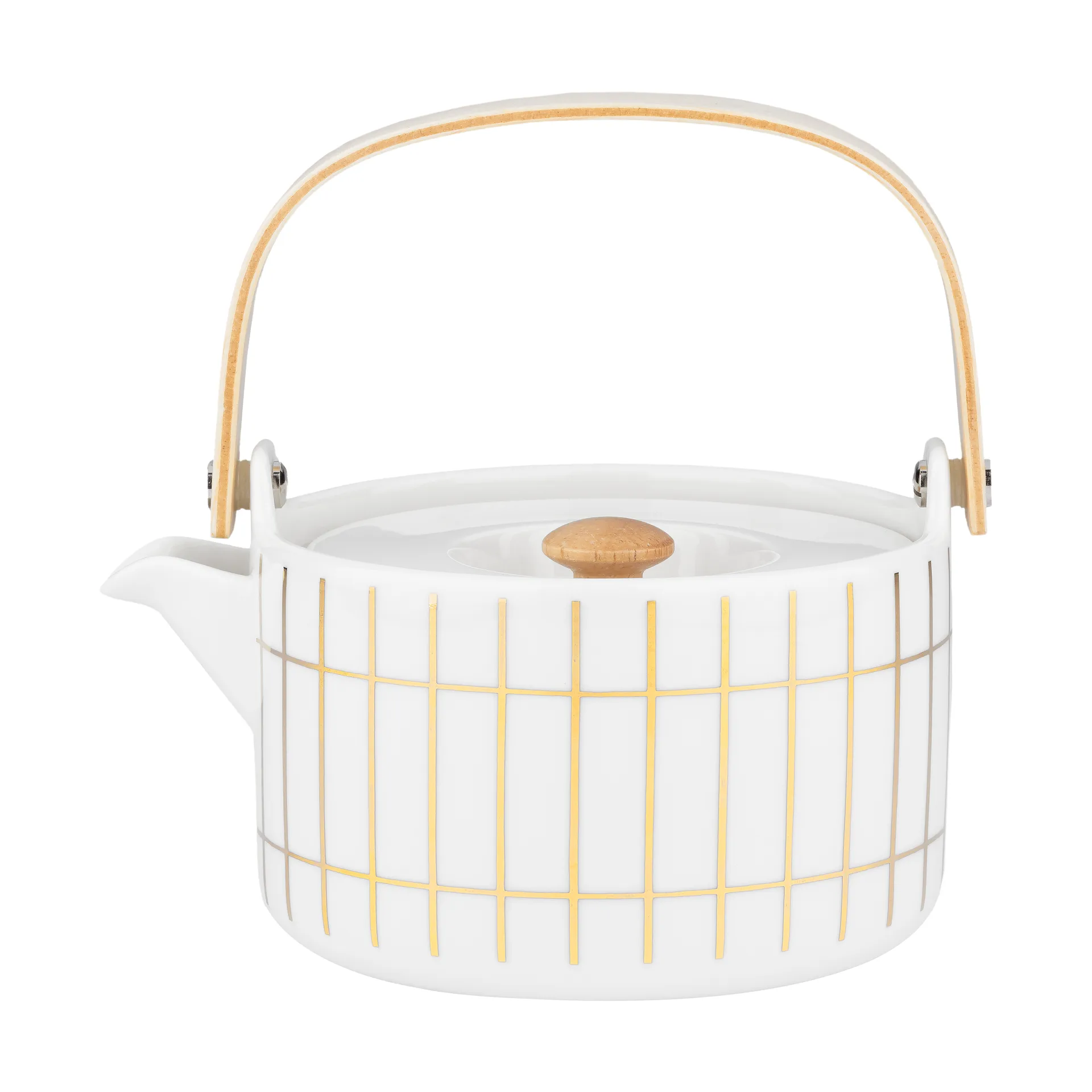 Tiiliskivi tekanne 0,7 l, White-gold Marimekko