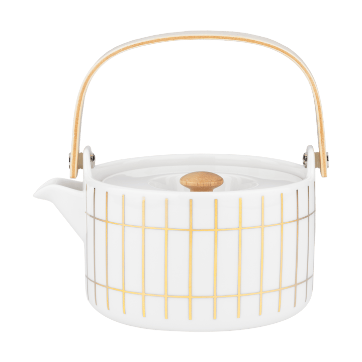 Tiiliskivi tekanne 0,7 l, White-gold Marimekko