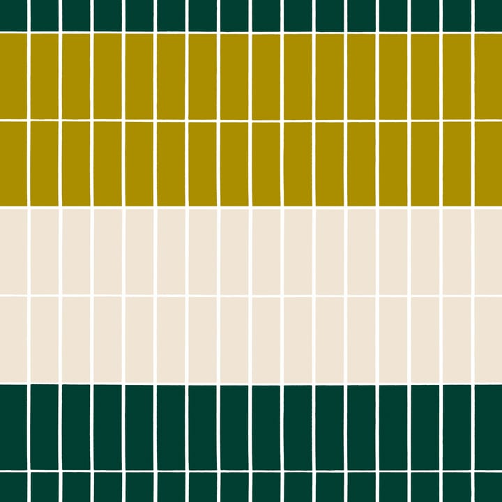 Tiiliskivi tøy - Beige-grønn - Marimekko